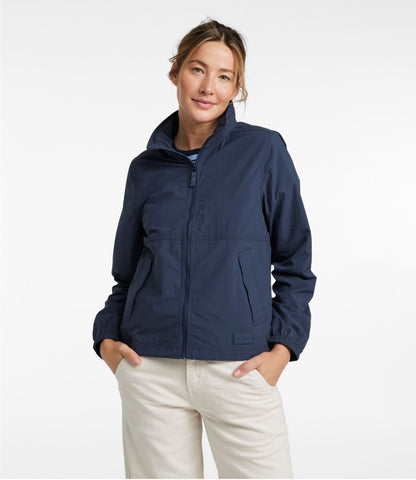 L.L.Bean Women's Light and Airy Windbreaker Sienna Brick/Adobe Rose