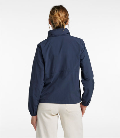 L.L.Bean Women's Light and Airy Windbreaker Sienna Brick/Adobe Rose