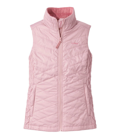 L.L.Bean Women's Fleece-Lined PrimaLoft Vest Antique Lilac
