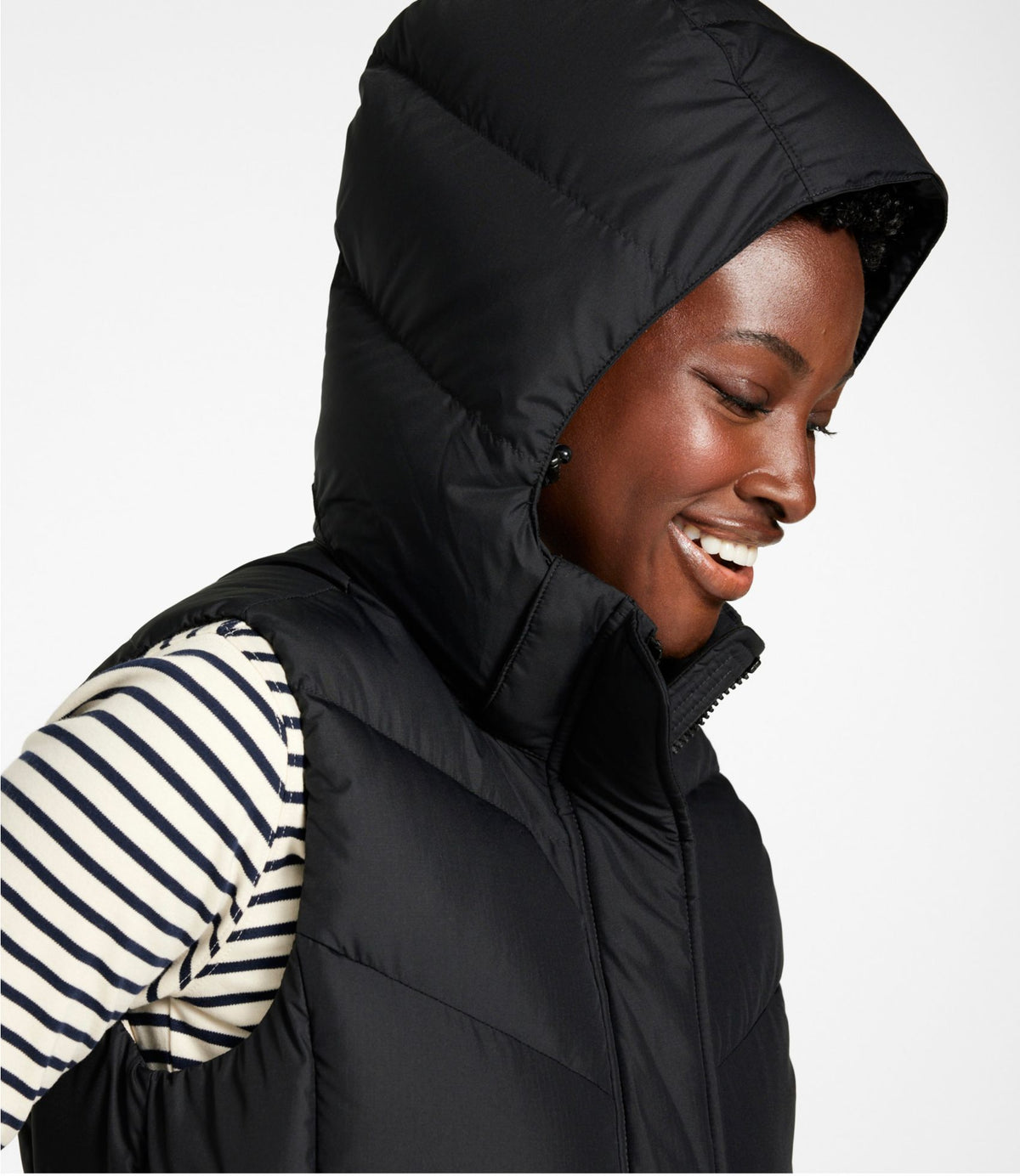 L.L.Bean Women's Popham Puffer Long Vest Fig