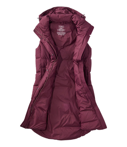 L.L.Bean Women's Popham Puffer Long Vest Fig