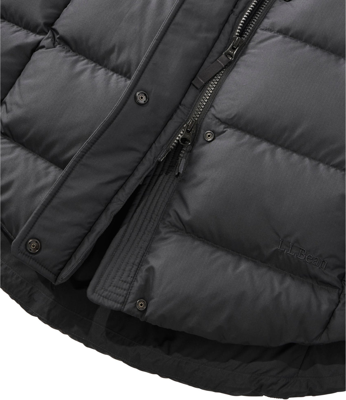 L.L.Bean Women's Popham Puffer Long Vest Fig