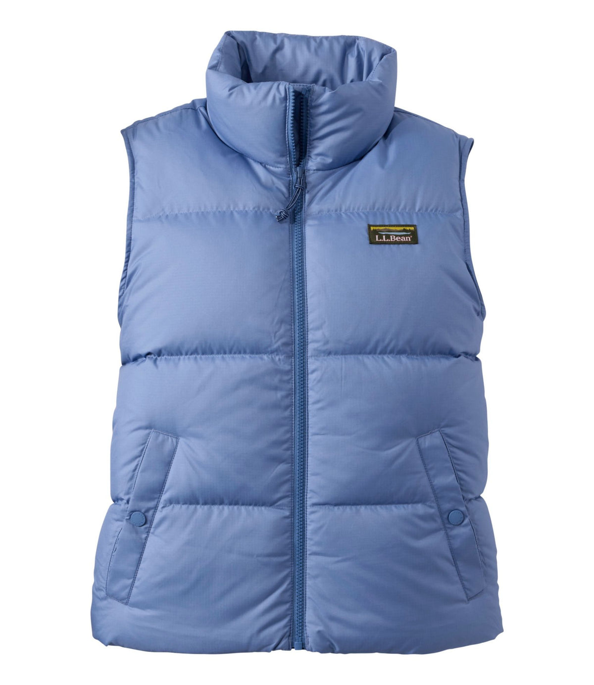 L.L.Bean Women's Mountain Classic Down Vest, Cropped Deep Lake