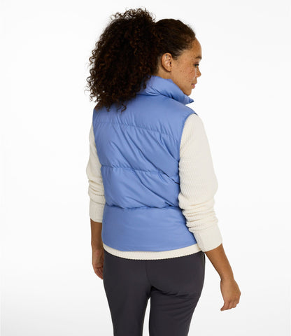 L.L.Bean Women's Mountain Classic Down Vest, Cropped Deep Lake