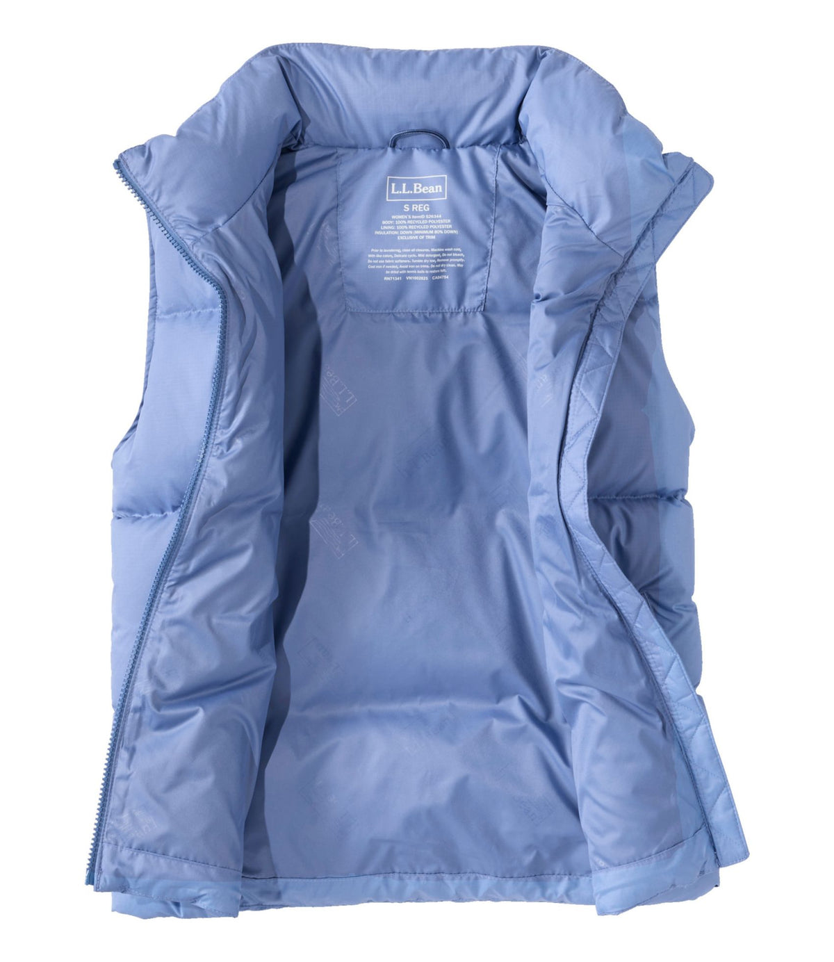 L.L.Bean Women's Mountain Classic Down Vest, Cropped Deep Lake