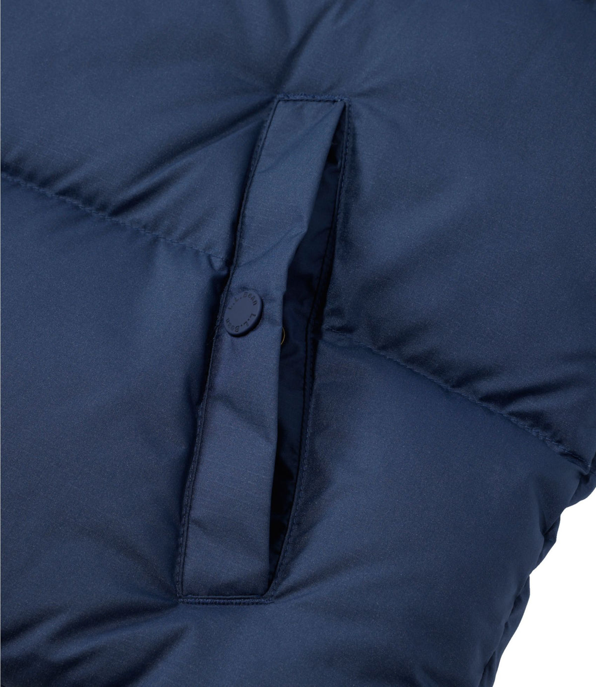 L.L.Bean Women's Mountain Classic Down Vest, Cropped Deep Lake