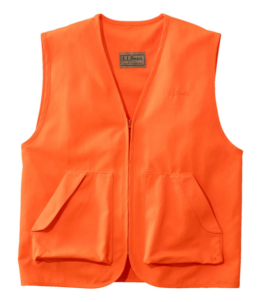 L.L.Bean Big Game Hunting Safety Vest Hunter Orange