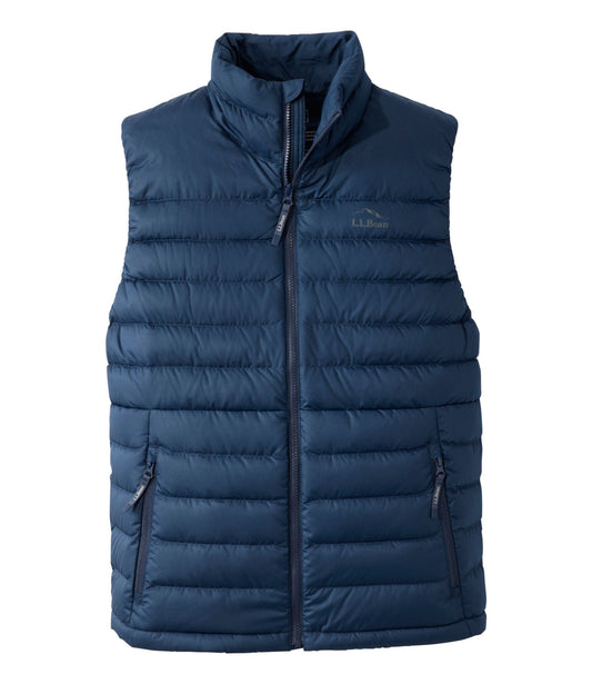L.L.Bean Men's Access Down Vest Nautical Navy