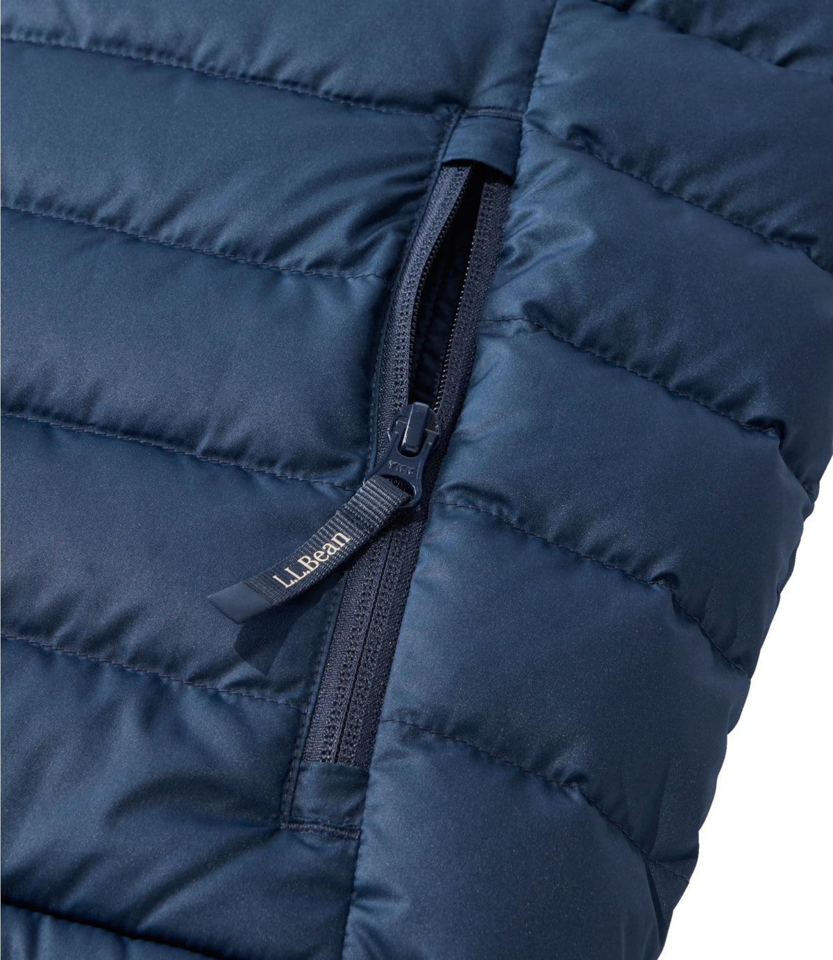 L.L.Bean Men's Access Down Vest Nautical Navy