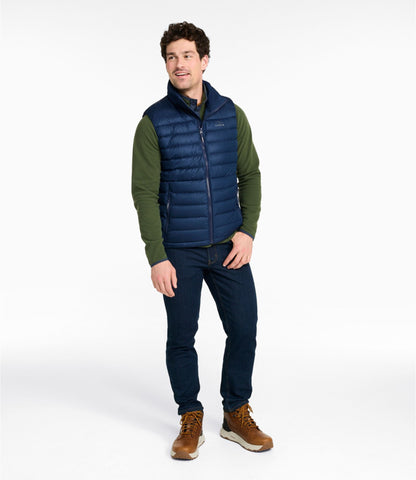 L.L.Bean Men's Access Down Vest Nautical Navy