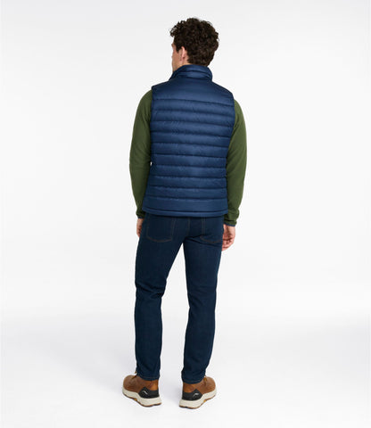 L.L.Bean Men's Access Down Vest Nautical Navy