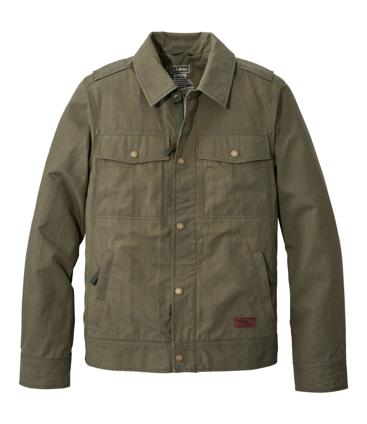 L.L.Bean Men's Bean's Insulated Utility Jacket Dark Loden