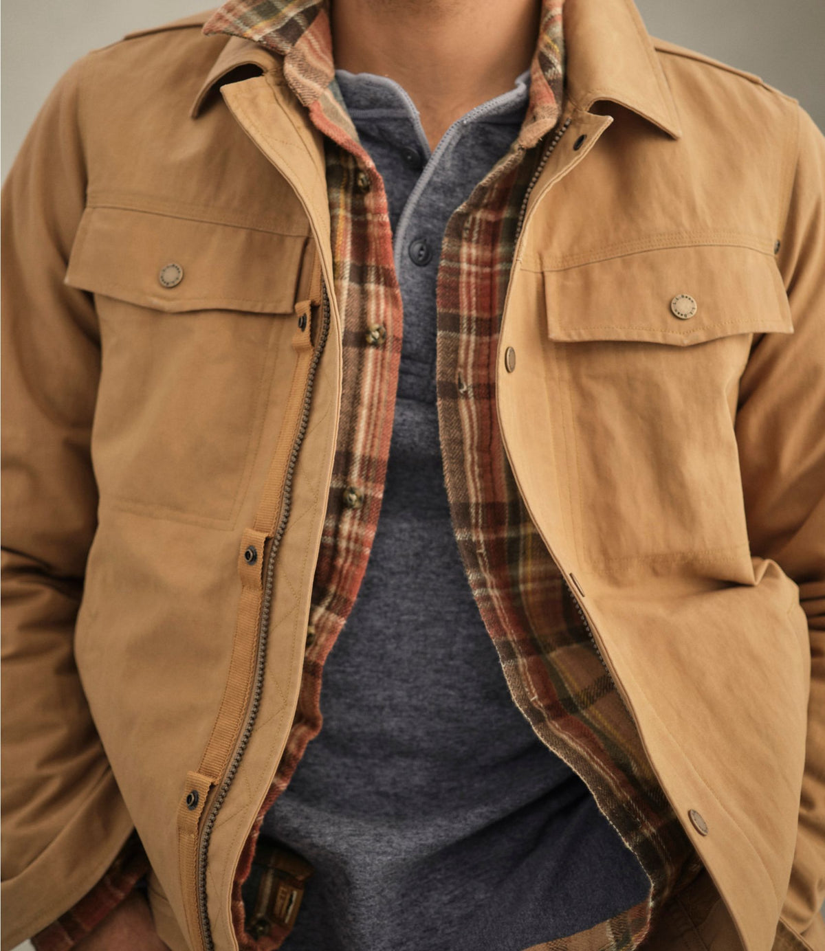 L.L.Bean Men's Bean's Insulated Utility Jacket Dark Loden