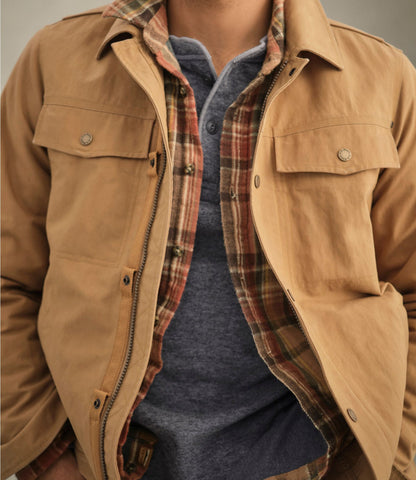 L.L.Bean Men's Bean's Insulated Utility Jacket Dark Loden