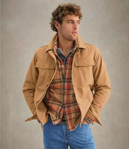 L.L.Bean Men's Bean's Insulated Utility Jacket Dark Loden