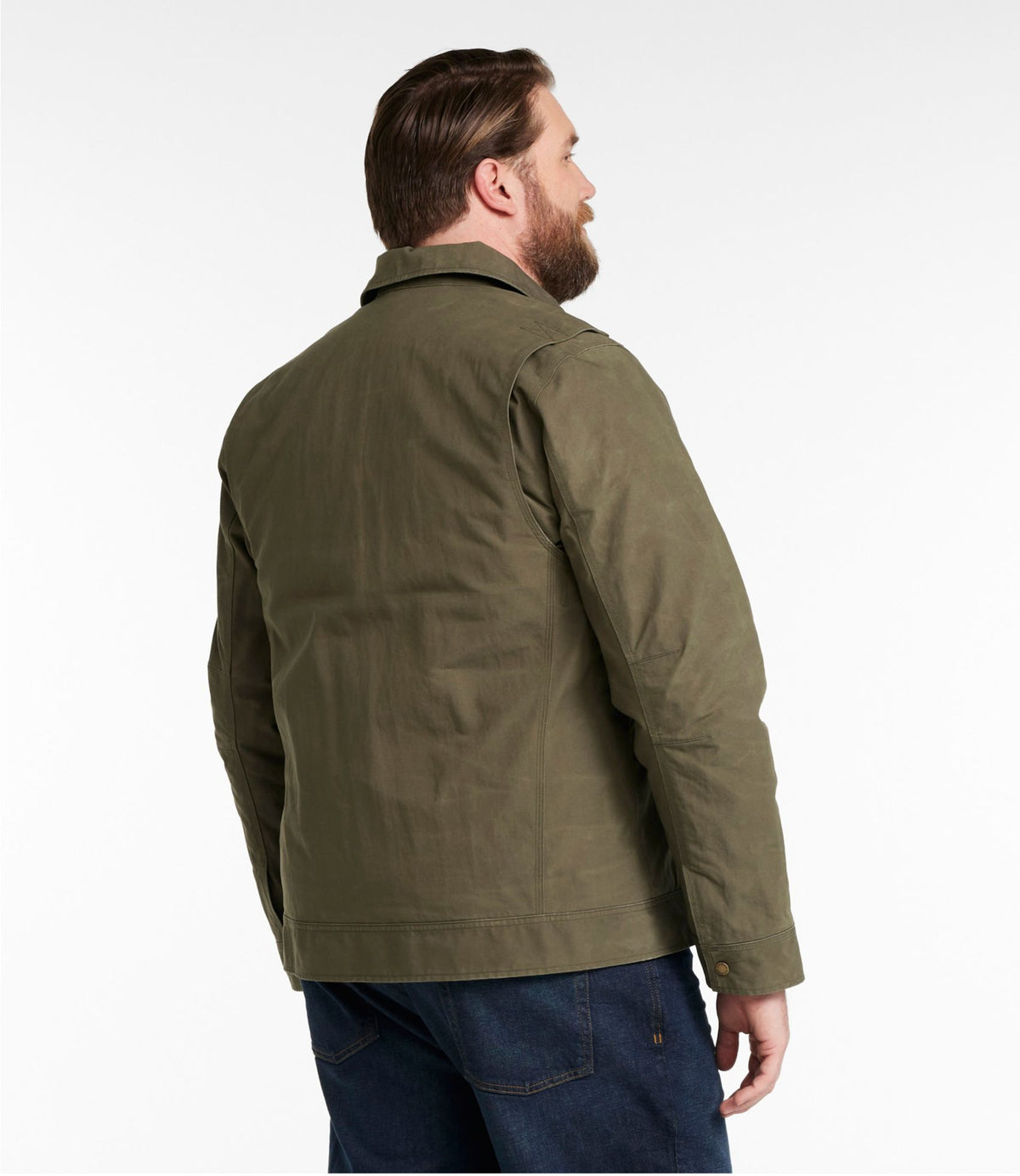 L.L.Bean Men's Bean's Insulated Utility Jacket Dark Loden