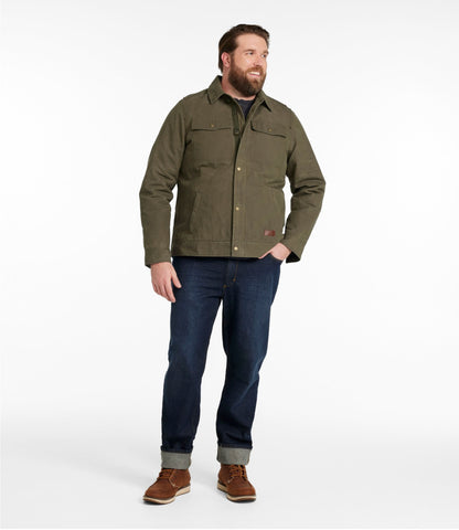 L.L.Bean Men's Bean's Insulated Utility Jacket Dark Loden