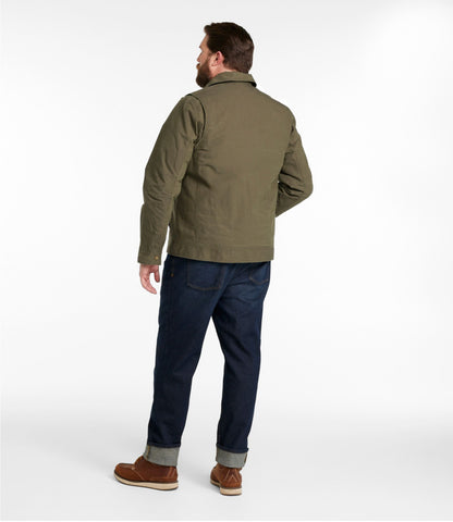L.L.Bean Men's Bean's Insulated Utility Jacket Dark Loden