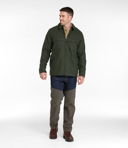L.L.Bean Men's Maine Guide Zip-Front Jac-Shirt Loden