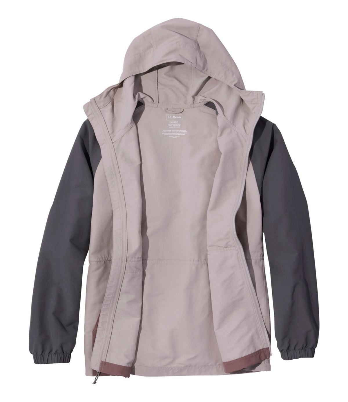 L.L.Bean Men's Mountain Classic Jacket, Multi Color Shore Sand/Weathered Oak