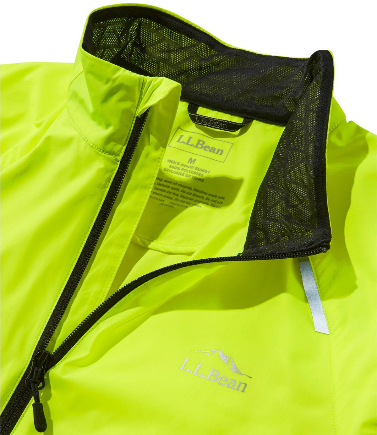 L.L.Bean Men's Bean Bright Multisport Vest Neon Yellow