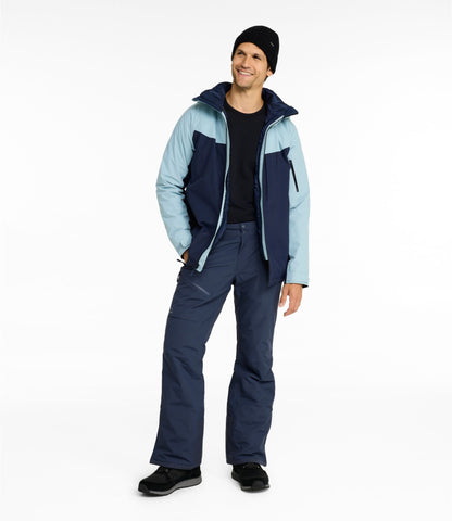 L.L.Bean Men's Wildcat Waterproof Insulated Snow Pants Carbon Navy