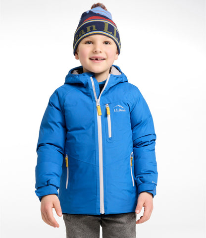 L.L.Bean Kids' Waterproof Ultralight Down Jacket Deep Glacier Blue