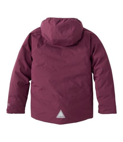 L.L.Bean Kids' Waterproof Ultralight Down Jacket Deep Glacier Blue