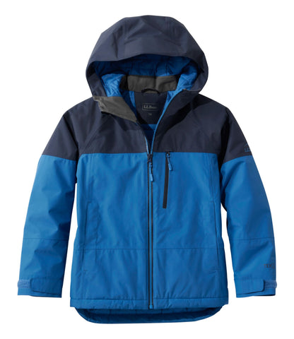 L.L.Bean Kids' Waterproof Wildcat Ski Jacket Deep Glacier Blue