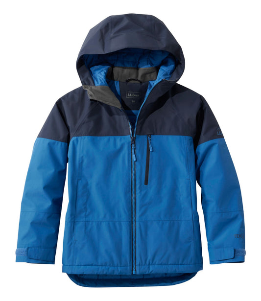 L.L.Bean Kids' Waterproof Wildcat Ski Jacket Deep Glacier Blue