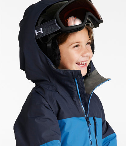 L.L.Bean Kids' Waterproof Wildcat Ski Jacket Deep Glacier Blue