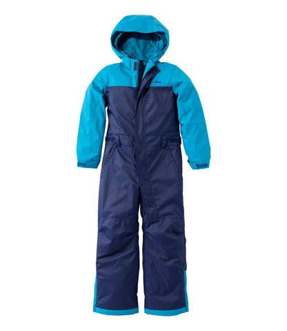 L.L.Bean Kids' Cold Buster Snowsuit Teal Shadow/Deepest Blue