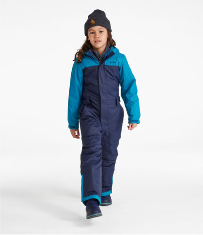 L.L.Bean Kids' Cold Buster Snowsuit Teal Shadow/Deepest Blue