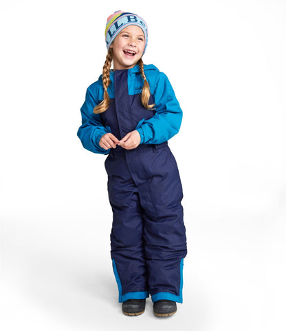L.L.Bean Kids' Cold Buster Snowsuit Teal Shadow/Deepest Blue