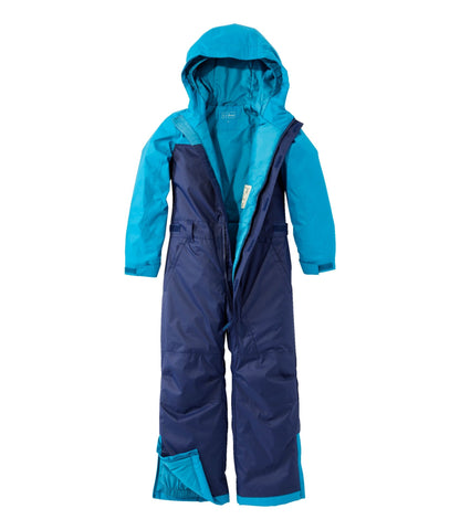 L.L.Bean Kids' Cold Buster Snowsuit Teal Shadow/Deepest Blue