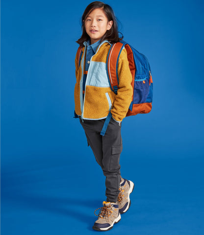 L.L.Bean Kids' Alpine Fleece Jacket Antique Gold