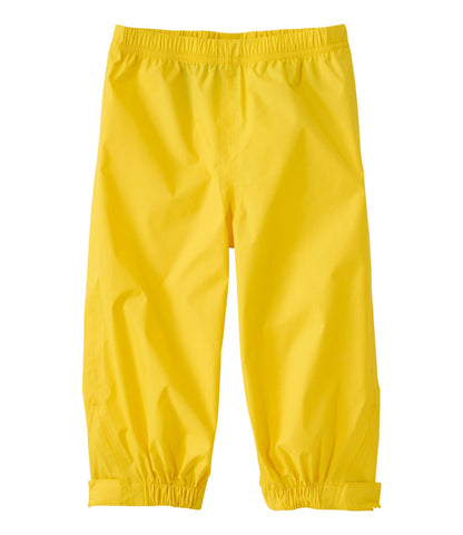 L.L.Bean Infants' and Toddlers' Discovery Rain Pants Bright Yellow