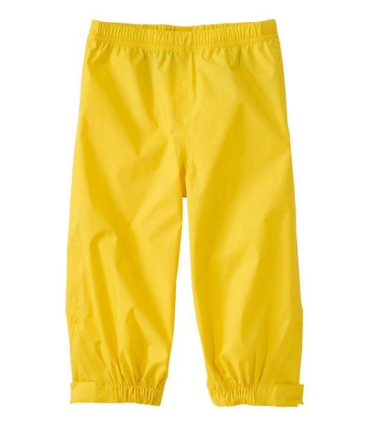 L.L.Bean Infants' and Toddlers' Discovery Rain Pants Bright Yellow