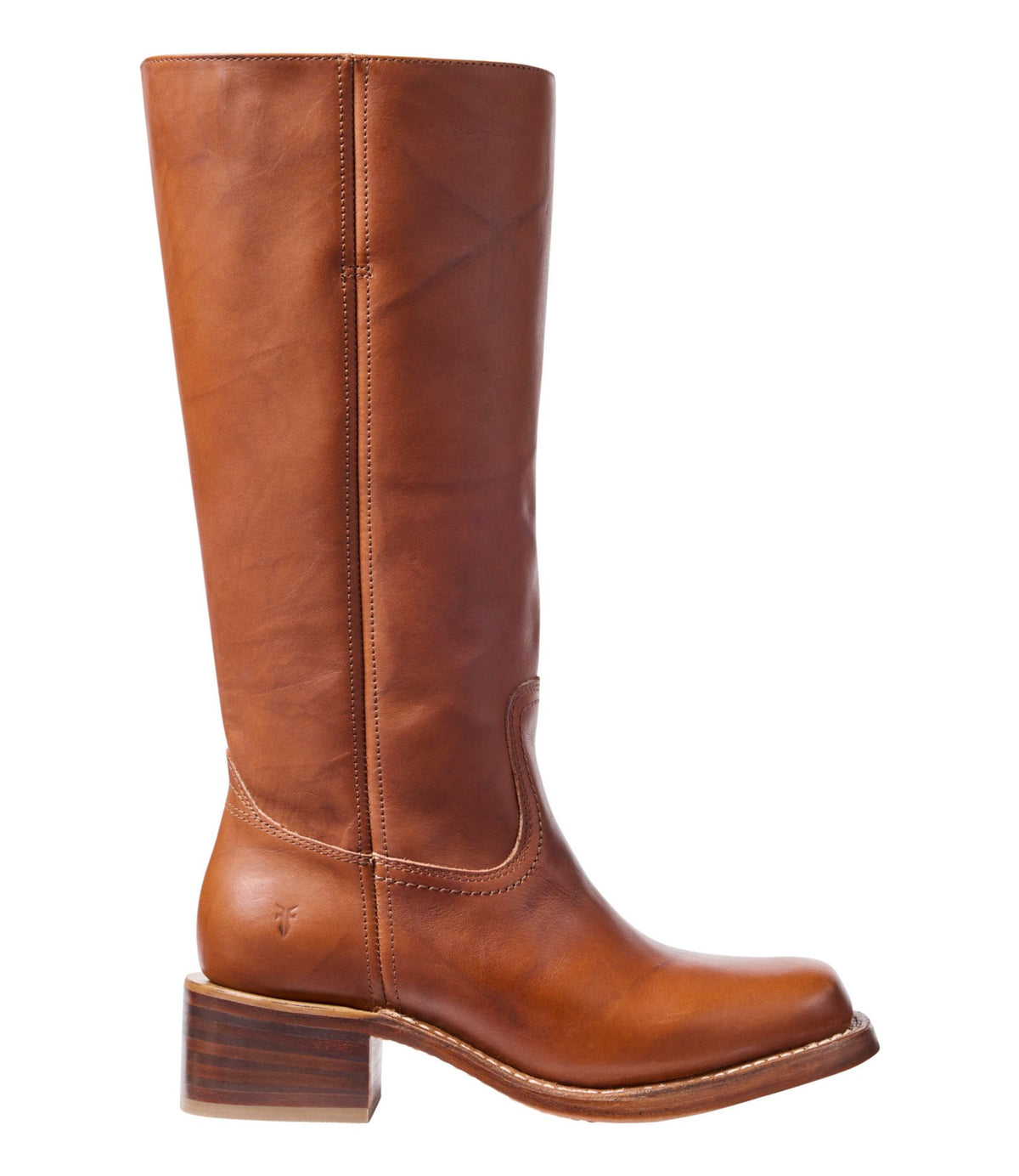 L.L.Bean Women's Frye Campus 14L Boots, Wide Calf Saddle
