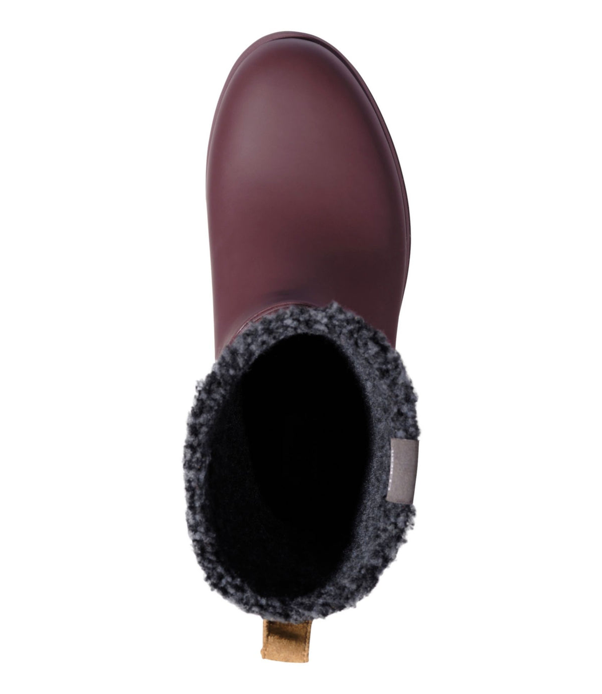 L.L.Bean Women's Rugged Winter Wellie® Boots, Waterproof Burgundy Brown