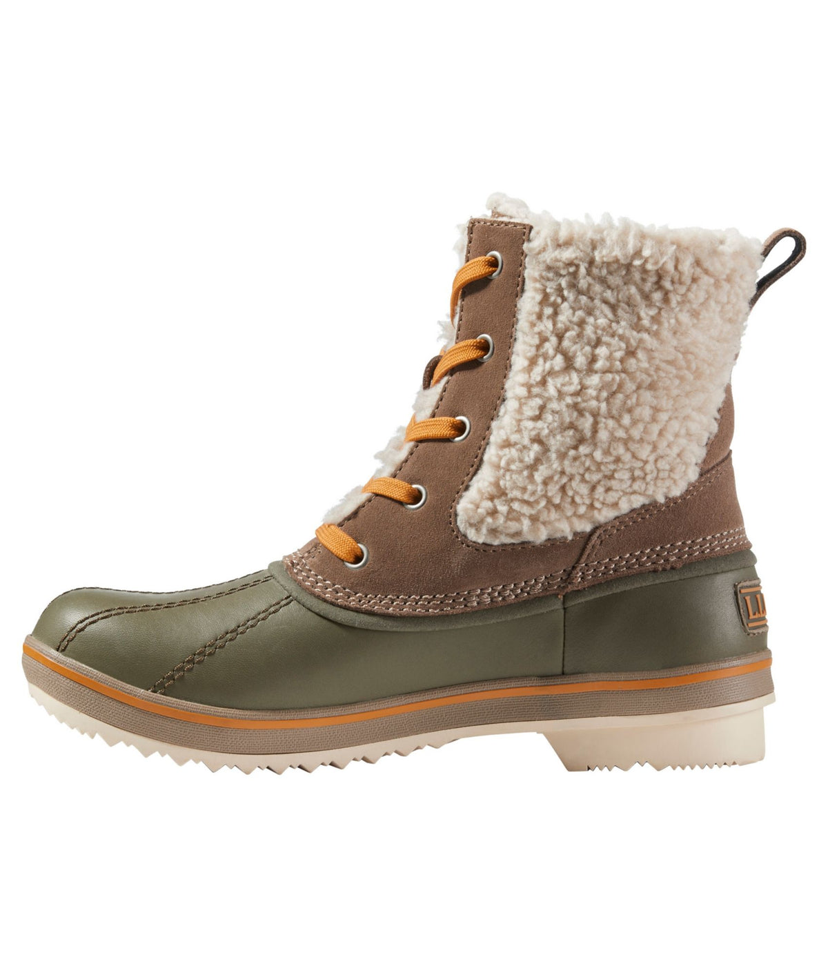 L.L.Bean Women's Rangeley Insulated Pac Boots, Ankle Taupe/Natural