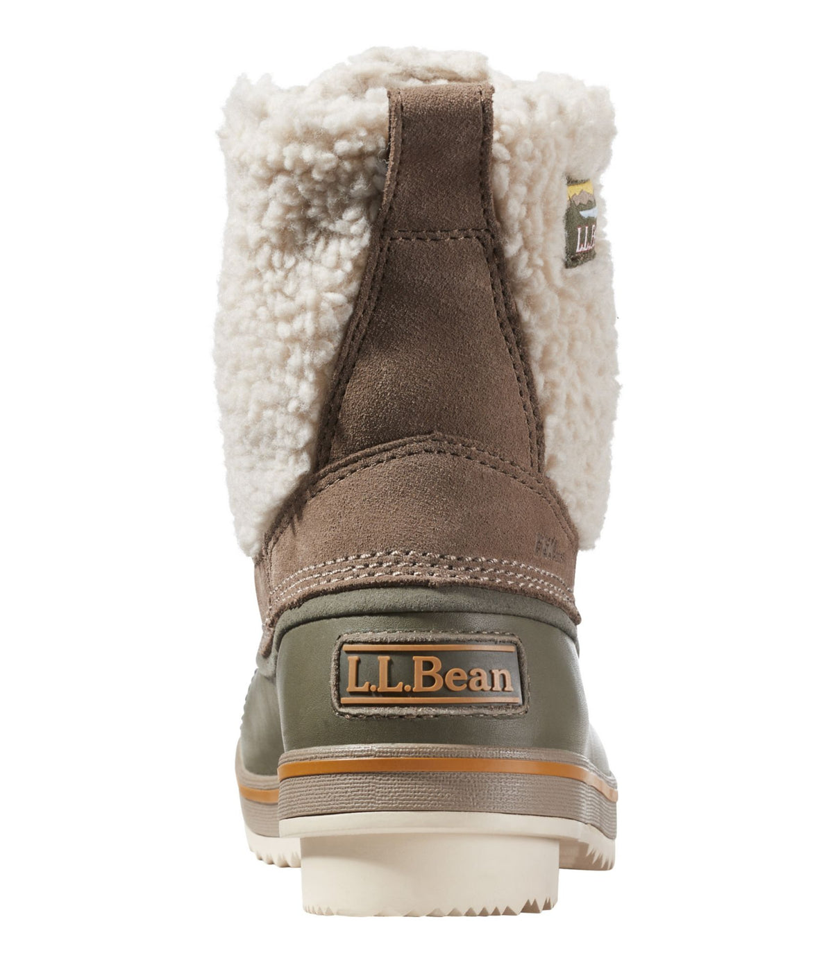 L.L.Bean Women's Rangeley Insulated Pac Boots, Ankle Taupe/Natural