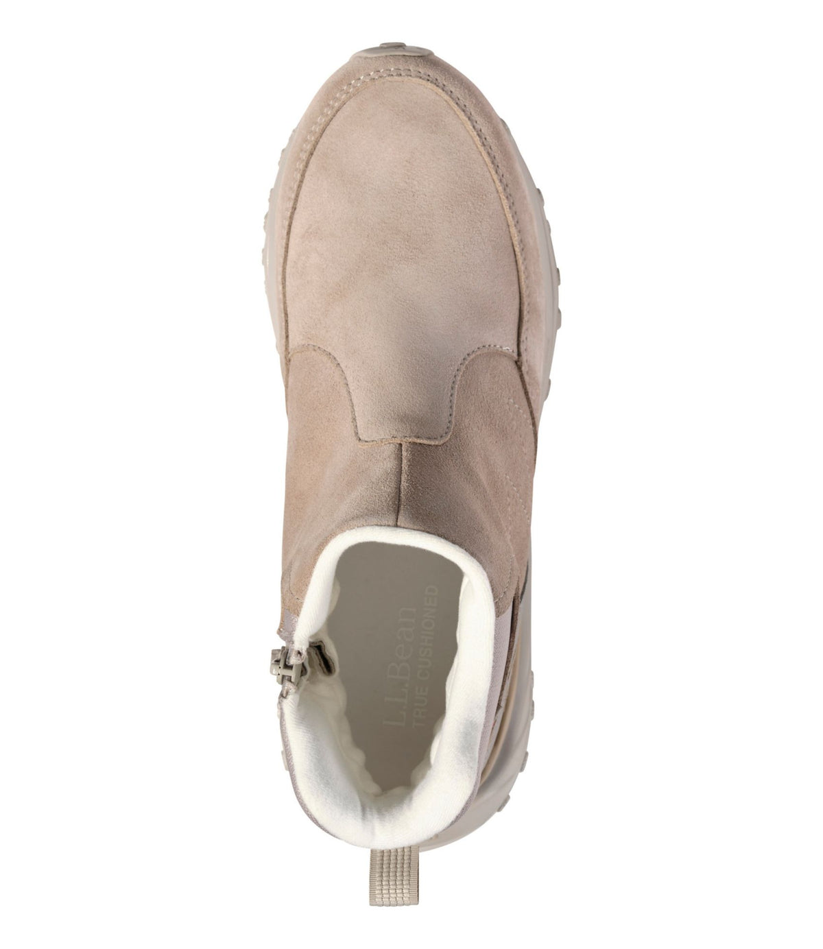 L.L.Bean Women's Snow Sneaker Sport Waterproof Boots, Pull-On Side Zip River Rock
