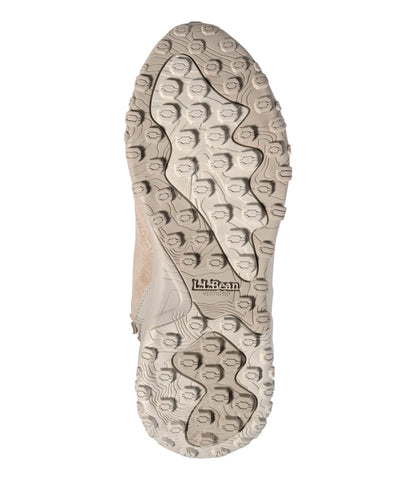 L.L.Bean Women's Snow Sneaker Sport Waterproof Boots, Pull-On Side Zip River Rock