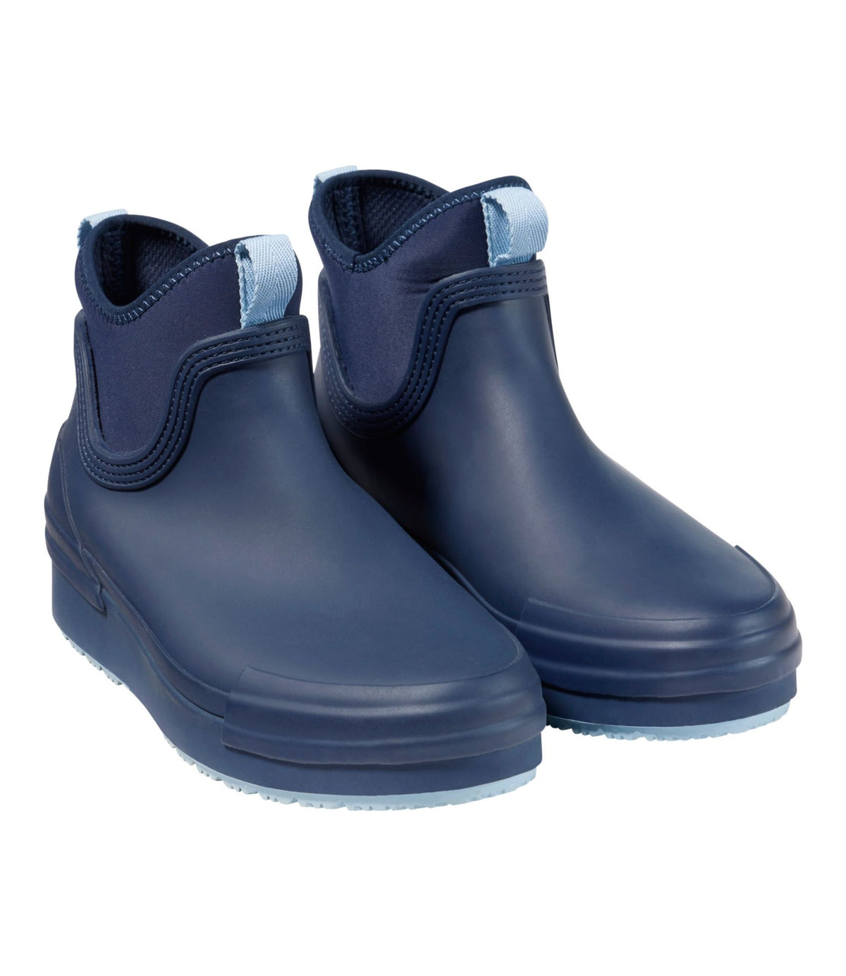 L.L.Bean Women's Bean Light Wellie® Boots, Pull-On Classic Navy
