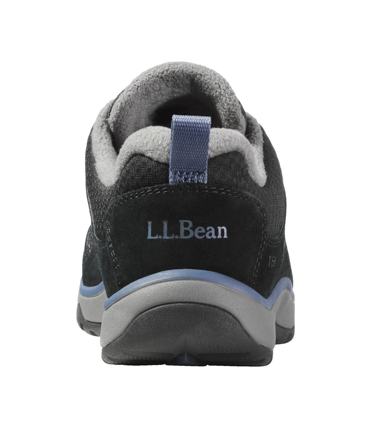 L.L.Bean Women's Snow Sneaker 5 Shoes, Lace-Up Black/Slate