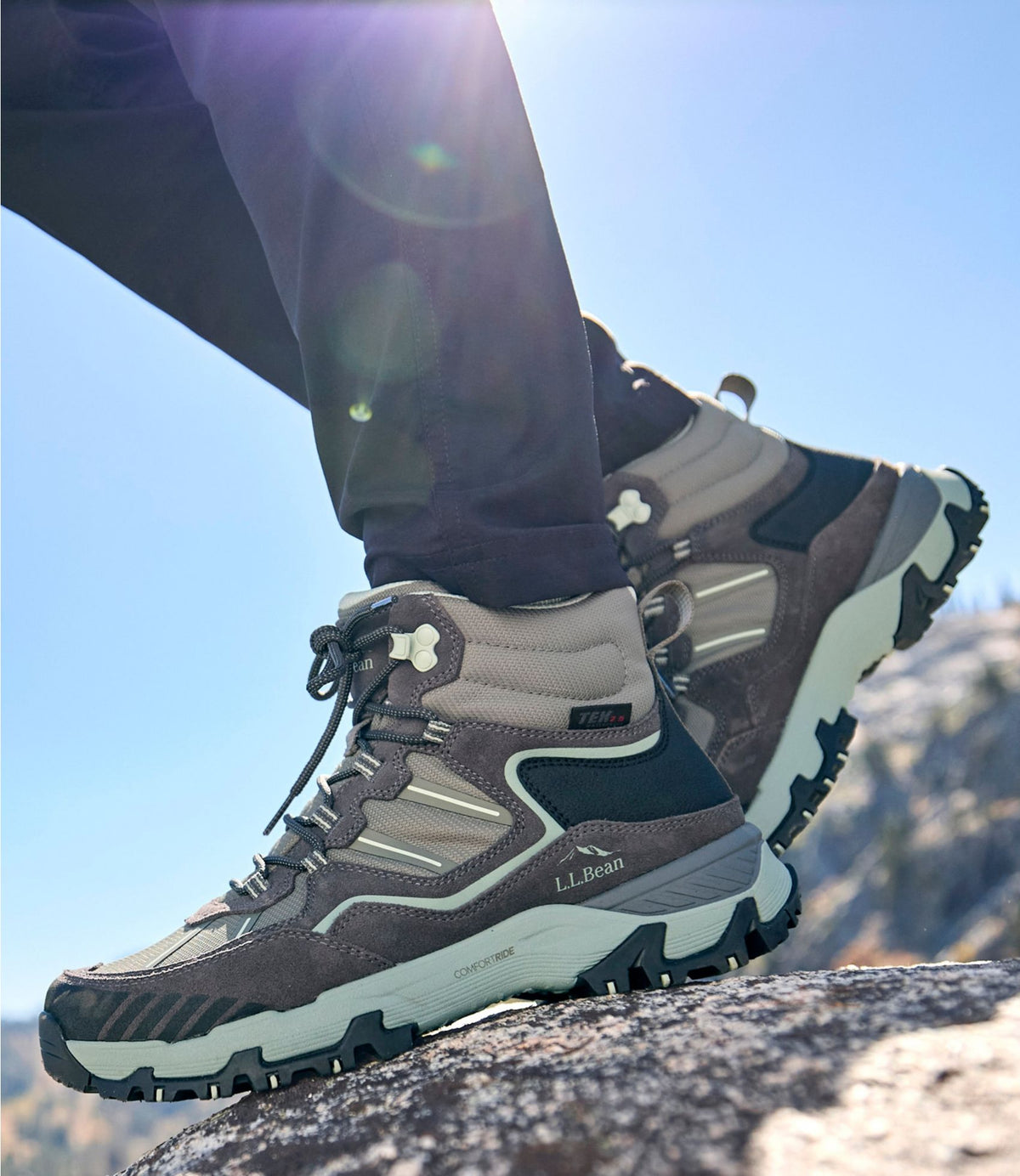 L.L.Bean Women's Trail Model X Waterproof Hiking Boots Graphite
