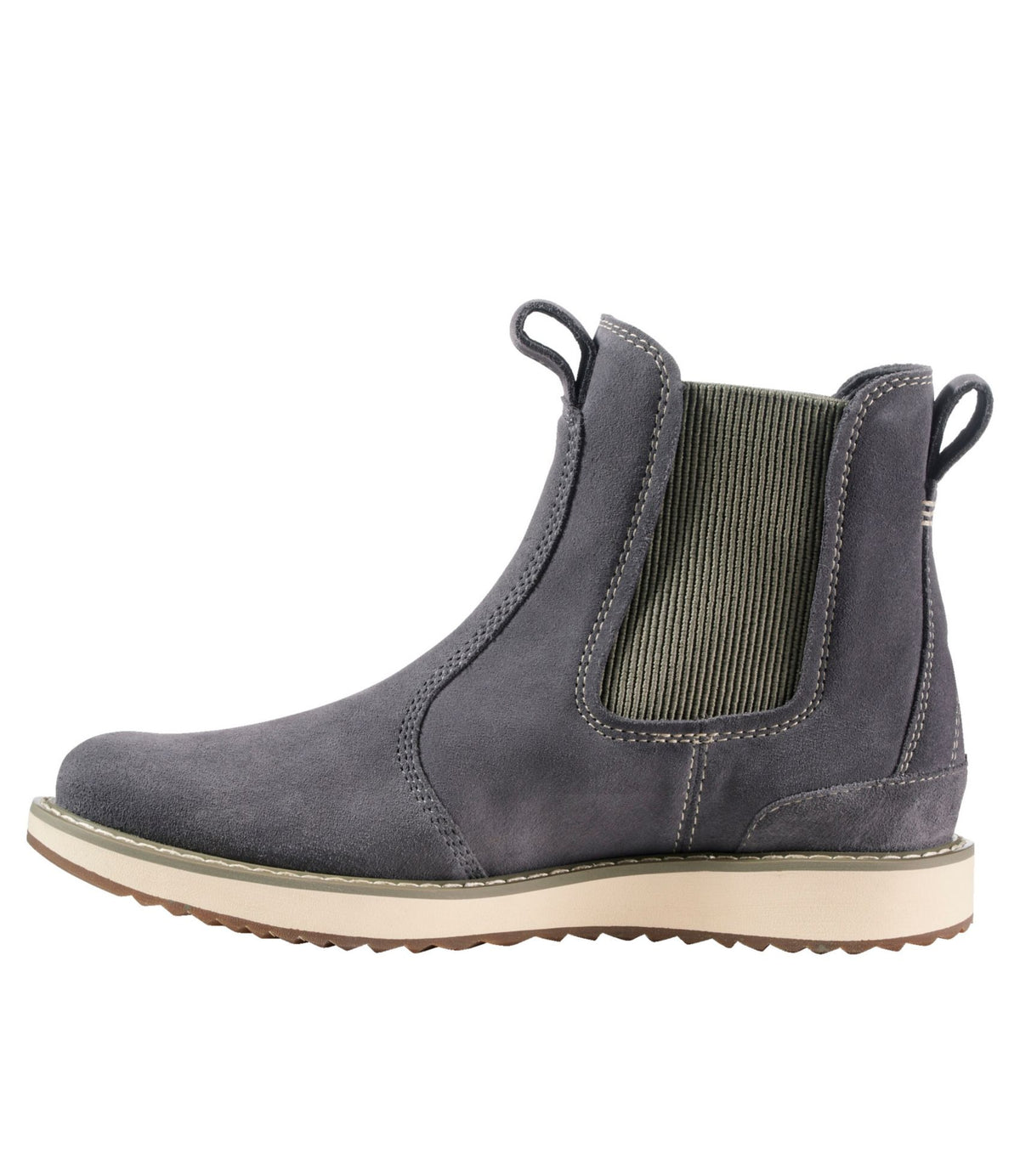 L.L.Bean Women's Stonington Chelsea Boots, Suede Graphite