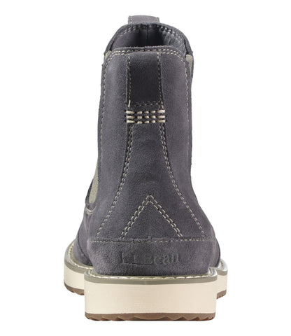 L.L.Bean Women's Stonington Chelsea Boots, Suede Graphite