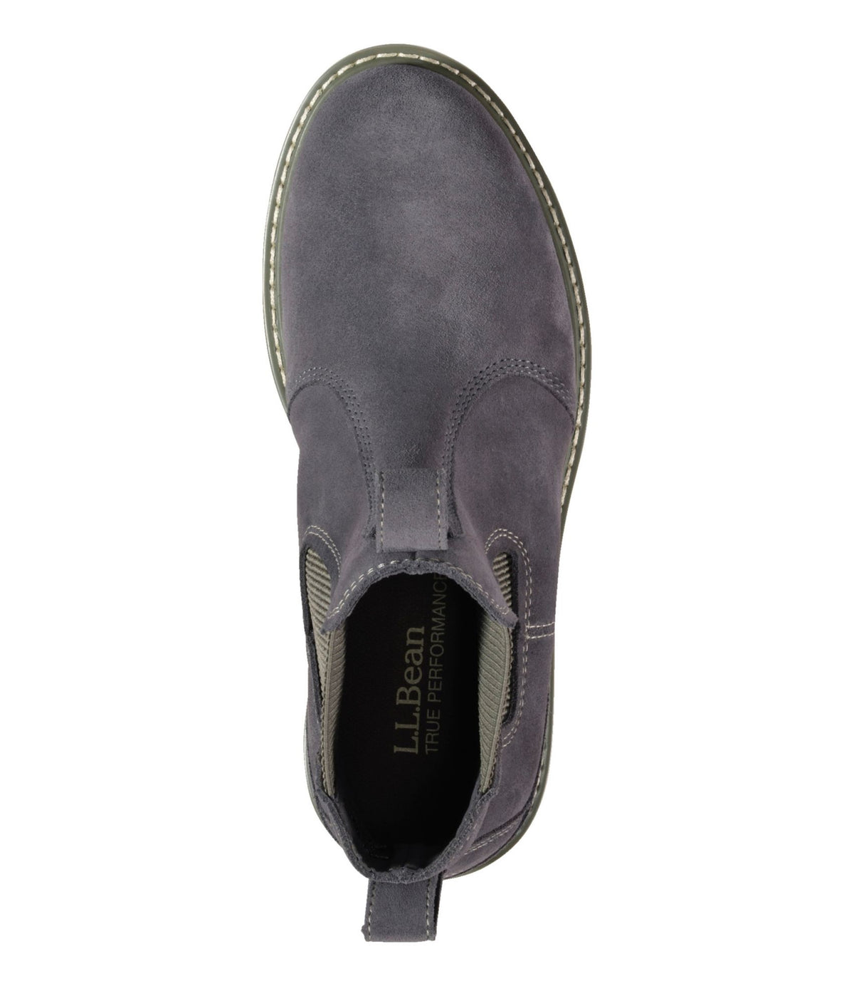 L.L.Bean Women's Stonington Chelsea Boots, Suede Graphite